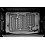 Bartscher Hotel koelkast met glazen deur 46L | Zwart | 435x480x520(h)mm