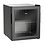 Bartscher Hotel koelkast met glazen deur 46L | Zwart | 435x480x520(h)mm