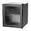 Bartscher Hotel koelkast met glazen deur 46L | Zwart | 435x480x520(h)mm