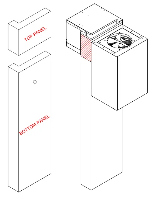 Tefcold Koelruimte | CRPF1212 | 1200x1200x2200mm, foto 6 van 6