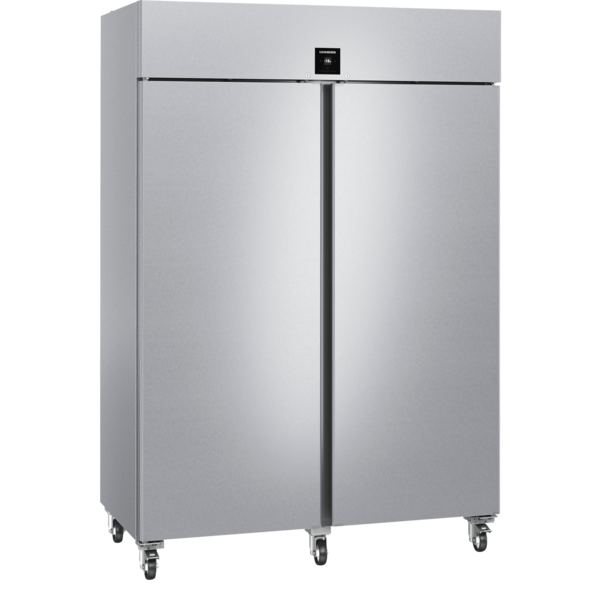 Liebherr RVS Vrieskast dubbeldeurs | Energieklasse B | -9°C tot -26°C | 143x87x215(h)cm