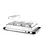 Hendi Voedselwarmer/warmhoudplaat 3x 1/3GN | +40 tot +75°C | 400W | 657x381x161(h)mm