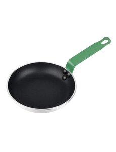 Hygiplas Koekenpan Anti-aanbak Teflon Platinum Plus 200mm groen handvat