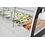 Hendi/Arktic Arktic Sushivitrine 63 Liter | 5x GN1/3 | 3 tot 7°C | 1307x450xH330 mm.