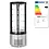 Hendi/Arktic Hendi Gebaksvitrine met LED 360 liter | 2˚ tot 6˚C | Ø68xH175 cm.