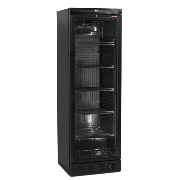 Diamond Geventileerde Positieve T° Vitrine 380 Liter, Zwart, Diamond DRINK-38SE/Z6