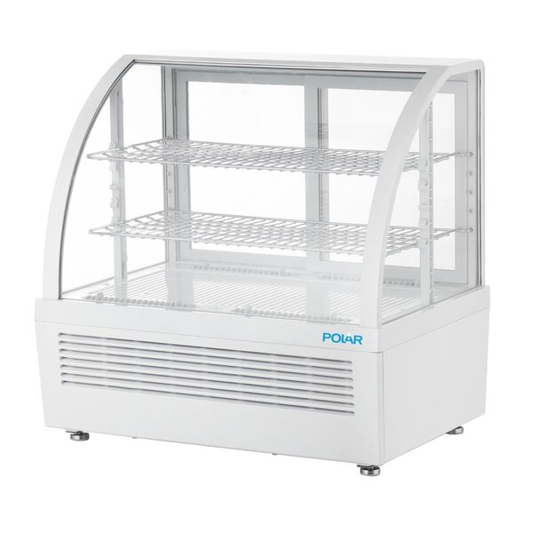 Polar C-Serie Countertop Display Koelkast | Wit | 100L | Energielabel A