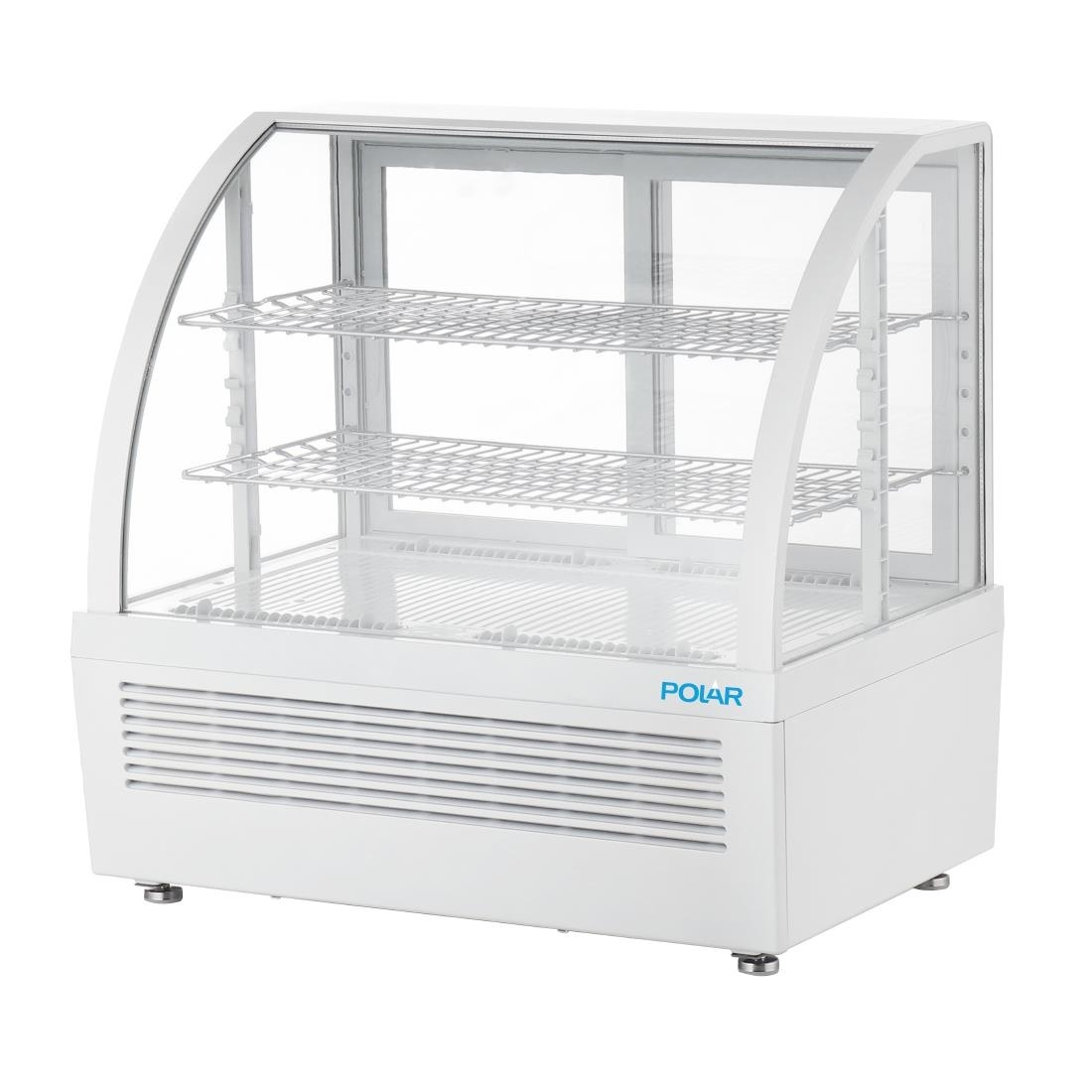 Polar C-Serie Countertop Display Koelkast | Wit | 100L | Energielabel A