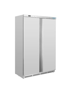 Polar C-Serie Vriezer | Dubbele Deur RVS | 1215x585x1853(H)mm | Energielabel D