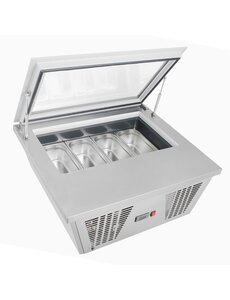 Polar Tafelmodel IJs vriezer | -24°C tot -15°C | Capaciteit 4x Napoli pannen