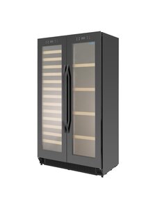 Polar G-Serie Dubbele Deur Bier- En Wijnkoelkast | 890x550x1627(H)mm | Energielabel G
