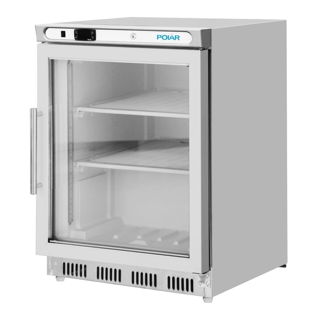 Polar C-Serie Onderbouw RVS Display Vrieskast | Energielabel D