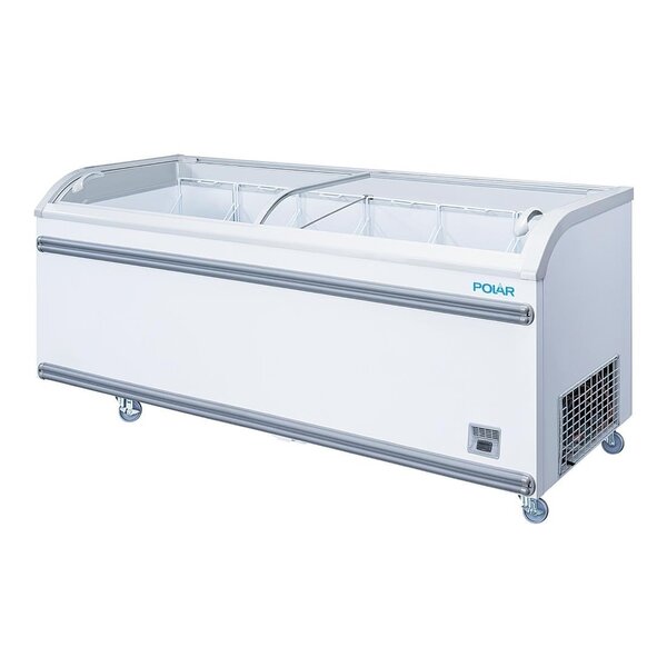 Polar G-Serie Supermarkt Display Vriezer 700L | 2004x758x780(H)mm | Energielabel C