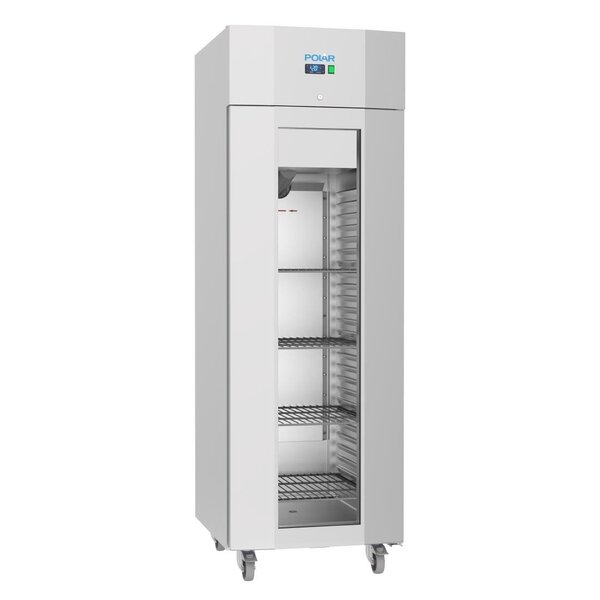 Polar U-Serie Energiezuinige Eendeur Staande Display Koelkast | 700x810x2150(H)mm | Energielabel B