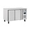 Polar U-Serie Dubbeldeurs Koelwerkbank 282L | 1360x700x850(H)mm | Energielabel A