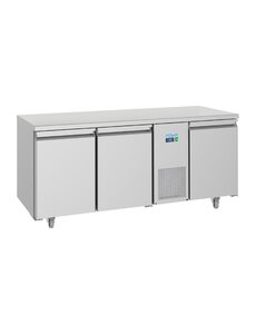 Polar U-Serie Energiezuinige 3-deurs Koelwerkbank 474L | 1785x700x850(H)mm | Energielabel A+