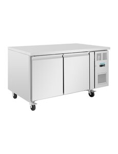 Polar U-Serie 2-deurs Koelwerkbank | Euronorm opslag 427L | Energielabel A