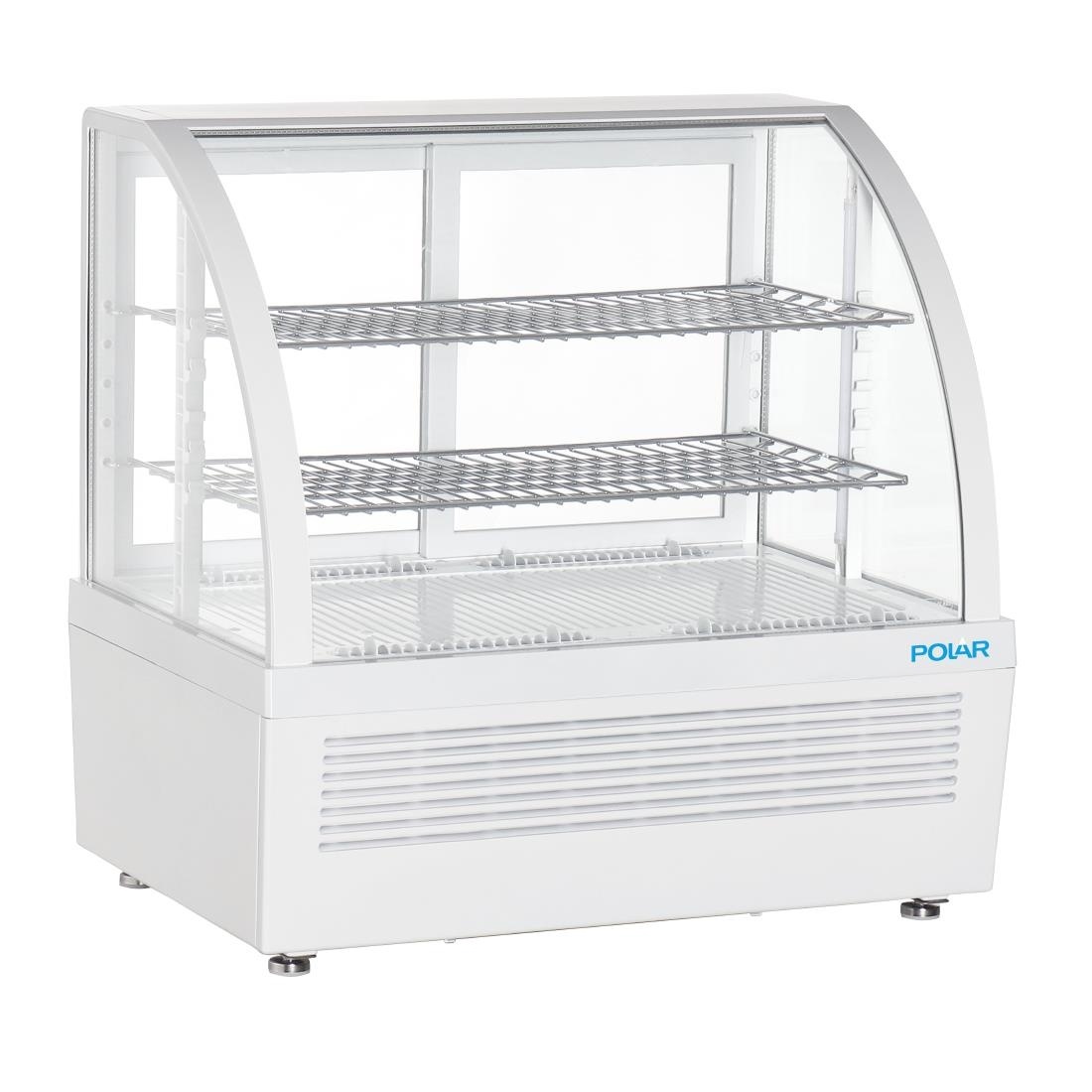 Polar C-Serie Countertop Display Koelkast | Wit | 100L | Energielabel A, foto 2 van 6