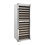Polar G-Serie Dual Zone Wijnkoelkast RVS 109 Flessen | 595x621x1575(H)mm | Energielabel F
