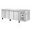 Polar U-Serie Vier Deurs Koelwerkbank 553L | 2230x700x850(H)mm | Energielabel A