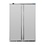 Polar C-Serie Koelkast met 2 deuren RVS | 1215x585x1853(H)mm | Energielabel D
