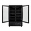 Polar G-Serie Dubbele Deur Multideck Vriezer | 1220x764x1963(H)mm | Energielabel F