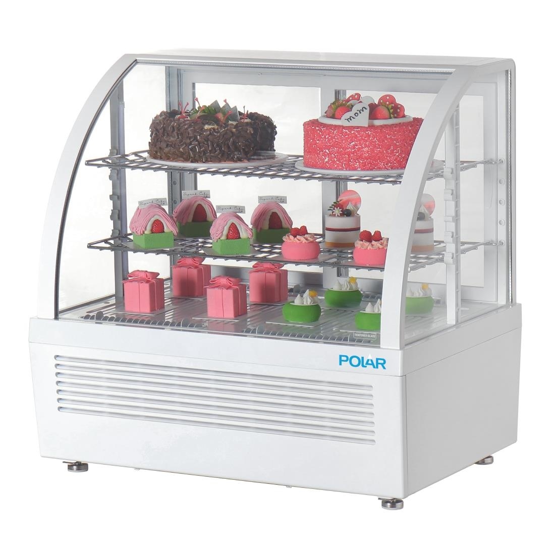 Polar C-Serie Countertop Display Koelkast | Wit | 100L | Energielabel A, foto 5 van 6