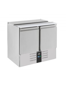Combisteel Saladette met 2 deuren 2.5x GN1/1 |  +2 / +8 | 900x700xH870mm | 7950.0105