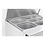 Combisteel Saladette met 2 deuren 2.5x GN1/1 |  +2 / +8 | 900x700xH870mm | 7950.0105