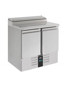 Combisteel Saladette met 2 deuren voor 5x GN1/6 | +2 / +8°C |  7950.0095