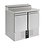 Combisteel Combisteel Saladette met 2 deuren voor 5x GN1/6 | +2 / +8°C |  903x700xH1006 mm.