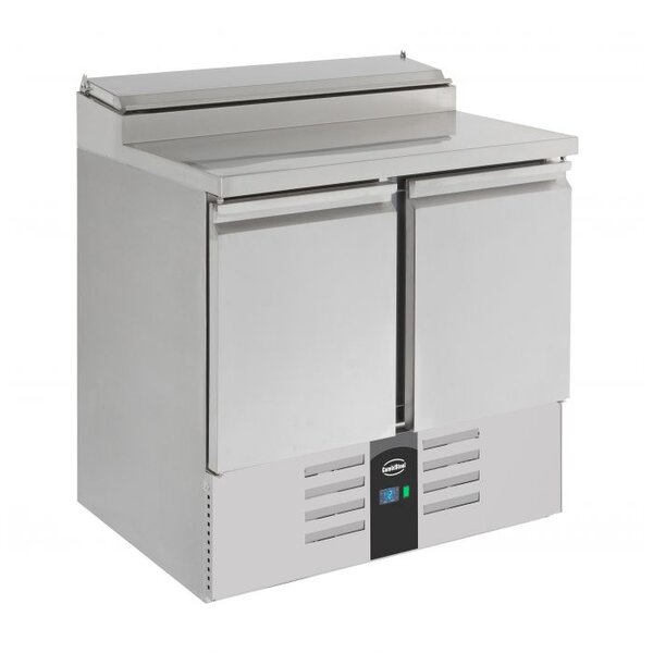 Combisteel Combisteel Saladette met 2 deuren voor 5x GN1/6 | +2 / +8°C |  903x700xH1006 mm.
