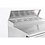 Combisteel Combisteel Saladette met 2 deuren voor 5x GN1/6 | +2 / +8°C |  903x700xH1006 mm.