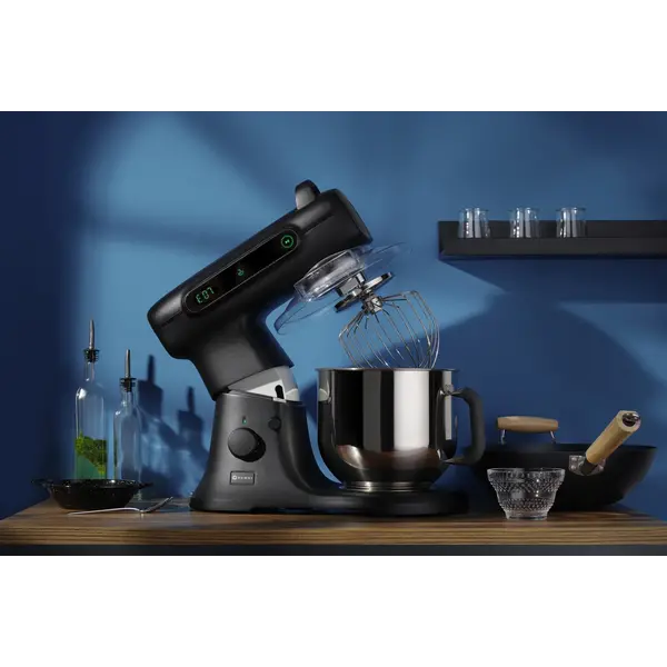 Hendi Hendi Planeetmenger PRO 7 liter Zwart | 11 snelheden | 4 Hulpstukken | 800W