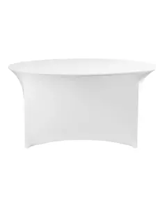 Hendi Tafelhoes Rond ø1500 mm | Wit | Polyester | 760(h)mm