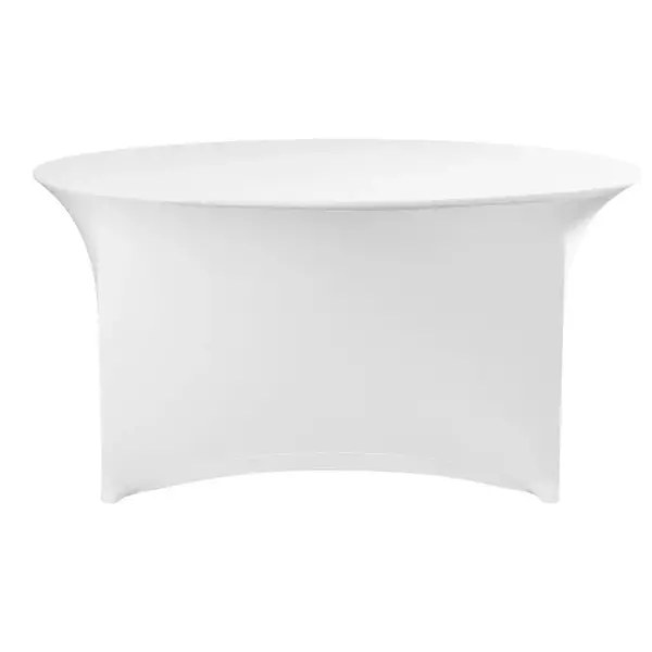 Hendi Tafelhoes Rond ø1500 mm | Wit | Polyester | 760(h)mm