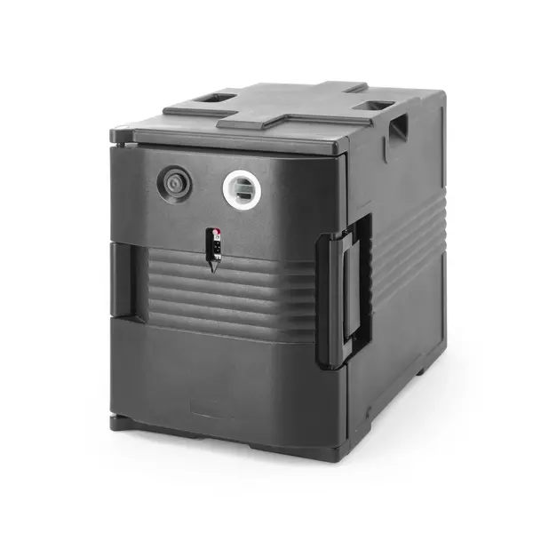 Hendi Thermo-geïsoleerde container met verwarmingsfunctie | Catering | GN1/1 | Led display | 477x680x620(h)mm