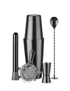 Hendi Barset 5-delig | BarUp Barkit | Zwart | Cadeautip