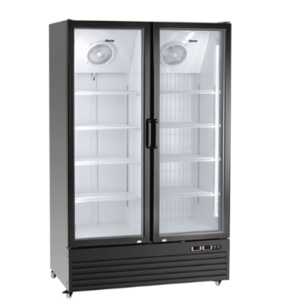 Bartscher Koel-/vriescombinatie zwart 820 liter | 0 °C tot 10 °C  / -18 °C tot -22 °C