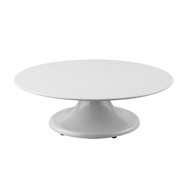 EMGA Taartstandaard met Draaibaar Voet | Melamine | Ø 32 cm.