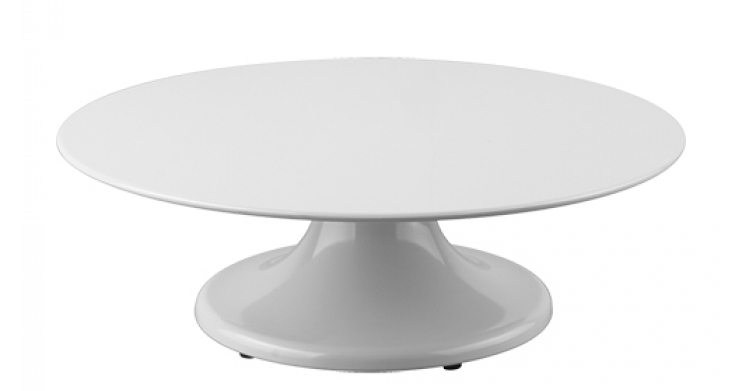 EMGA Taartstandaard met Draaibaar Voet | Melamine | Ø 32 cm.