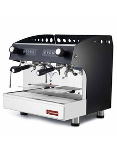 Diamond Espresso apparaat met 2 groepen zwart automatisch |  230V / 2.7kW | COMPACT/2EB