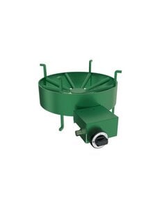 Combisteel Aardgas wokbrander rond 15kW | Incl. Propaan sproeier G31