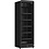 Saro Saro Koelkast met glazen deur Zwart | 388 liter | GTK388 | 595x592x1878mm
