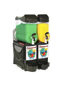 Diamond Slush Machine met LED \ 2x 10 liter | FABY-2/BB-R2