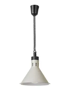 Hendi Warmtelamp verstelbaar conisch - Wit - 230V / 250W - ø275x(H)250mm