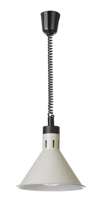 Hendi Warmtelamp verstelbaar conisch - Wit - 230V / 250W - ø275x(H)250mm