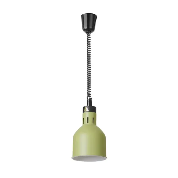Hendi Warmtelamp verstelbaar cilindrisch - Groen - 230V / 250W - ø175x(H)250mm