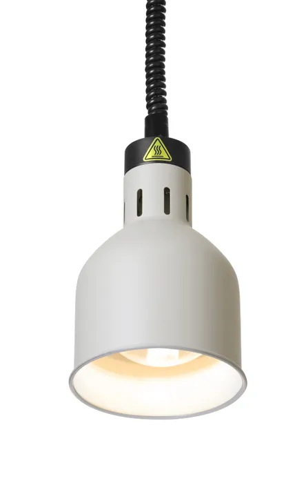 Hendi Warmtelamp verstelbaar cilindrisch - Wit - 230V / 250W - ø175x(H)250mm, foto 2 van 2