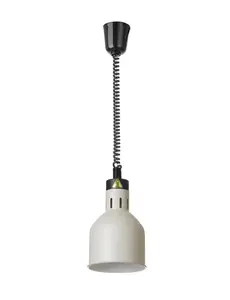 Hendi Warmtelamp verstelbaar cilindrisch - Wit - 230V / 250W - ø175x(H)250mm